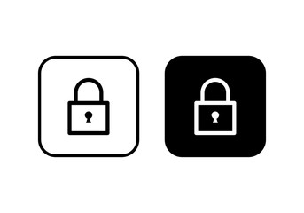 Lock icon vector. Encryption icon. Lock Icon in trendy flat style isolated. Security symbol