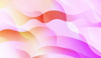 Blurred Decorative Design In Abstract Style With Wave, Curve Lines. Blur Pastel Color Smoke gradient Background. For Your Graphic Wallpaper, Cover Book, Banner. Vector Illustration.