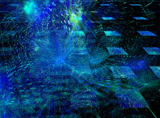 abstract fractal background