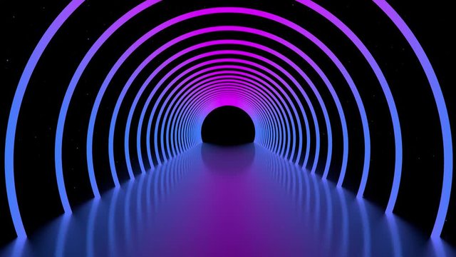 Approach of arches on the way in particles