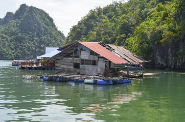 Fish farm on Langkawi island