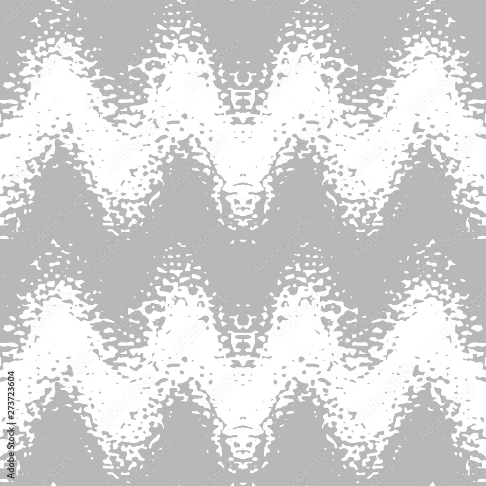 Poster abstract seamless pattern of waves and spots. image in grunge style.