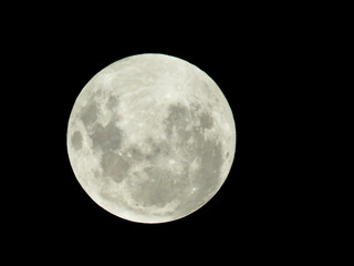 full moon in the sky