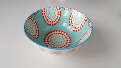 Empty Colored Bowl