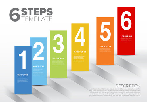 6 Step Informative Layout with Stairs