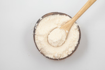 Coconut Flour in a bowl