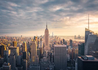 Crédence en verre imprimé Empire State Building NEW YORK 