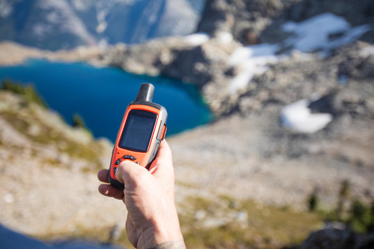 Adventurer sends a safety message to loved ones at home.