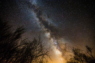 A sky full of stars, milky way from Spain © Antonio