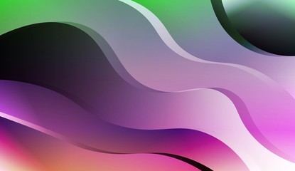 Abstract Background With Wave Gradient Shape. For Your Design Wallpapers Presentation. Vector Illustration