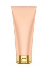 Cosmetics Tube Packaging Isolated