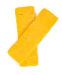 chewy candies isolated on white background