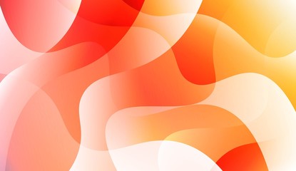 Blurred Decorative Design In Abstract Style With Wave, Curve Lines. For Elegant Pattern Cover Book. Vector Illustration with Color Gradient.