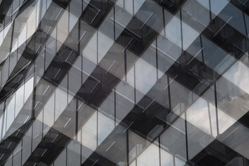 Glas Architektur Büro Gebäude