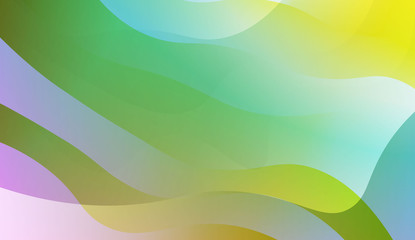 Wave Abstract Background. For Elegant Pattern Cover Book. Vector Illustration with Color Gradient.