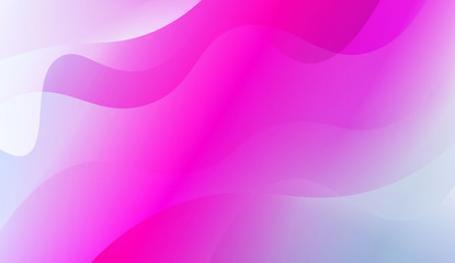 Abstract Background With Wave Gradient Shape. For Your Design Ad, Banner, Cover Page. Vector Illustration with Color Gradient.