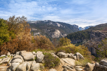 Fototapeta na wymiar Beautiful landscape of the Yosemite National Park. California, USA