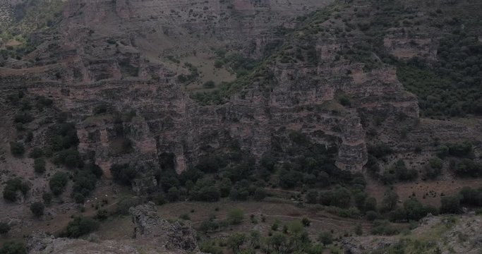 Kula fairy chimneys in Manisa, Turkey