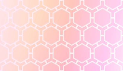 Naklejka premium Pattern With Abstract Geometric Design. Vector Illustration. Design For Your Interior Wallpaper, Fashion Print, Business Presentation. Blurred gradient