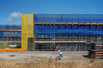 Overpass Under Construction in Australian City