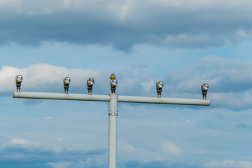 Befeuerung Befeuerungslichter Lichter Flughafen