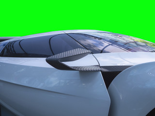 Technological innovation, new carbon wing-mirror