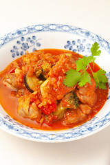 鶏肉のトマト煮