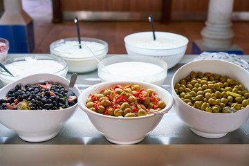 Buffet restaurant, the hotel restaurant