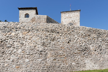 Outside view of Ruins of Historical Pirot Fortress, Southern and Eastern Serbia