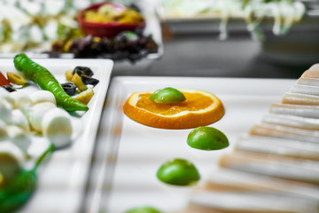 Buffet restaurant, the hotel restaurant