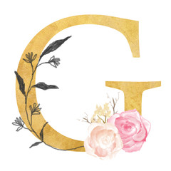 Alphabet set for invitation or cards