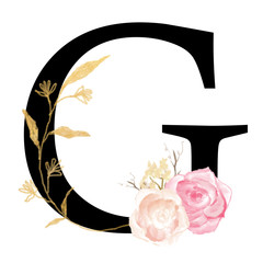 Alphabet set for invitation or cards