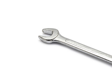 Close up of wrenches isolated on white