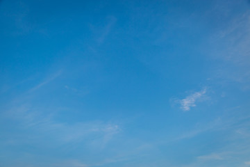 Sky and clouds before sunset