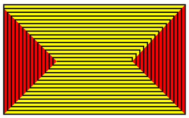 Obraz premium abstract background with stripes