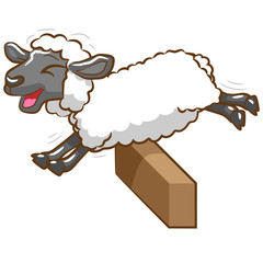 sheep graphic design clipart cartoon
