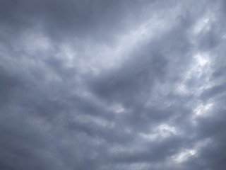 Obraz premium light white on dark sky rainy season