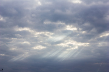 Obraz premium sun's rays