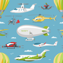 Helicopter vector copter aircraft or rotor plane and chopper jet flight transportation in sky illustration aviation set of aeroplane and airfreighter cargo with propeller background
