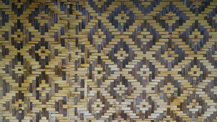 Bamboo weaving background