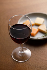 ワインとチーズ