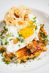 Potato babka is a savoury dish, popular especially in Belarus and Poland