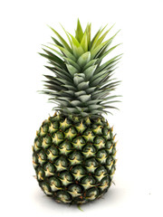 Pineapple on white background