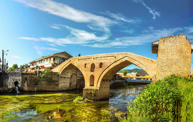 Fototapeta premium The beautiful bridge in the northern city of Iran