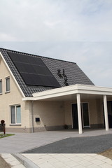 ein schönes neues Haus in Norddeutschland