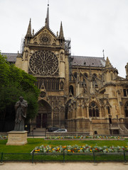 North Notre-Dame Cathedral Before the fire World Heritage of France Travelers want to see it once.