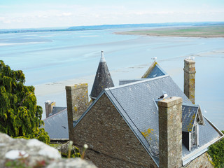 Mont Saint-Michel of France. Travelers want to see it once.