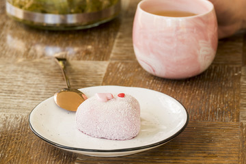 Beautiful still life of tea