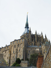 Mont Saint-Michel of France. Travelers want to see it once.