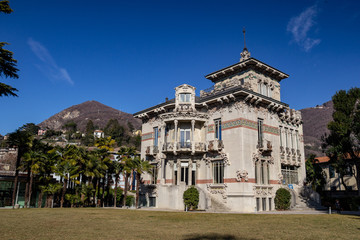 Villa Bernasconi on Lake Como. Cernobbio, Italy.